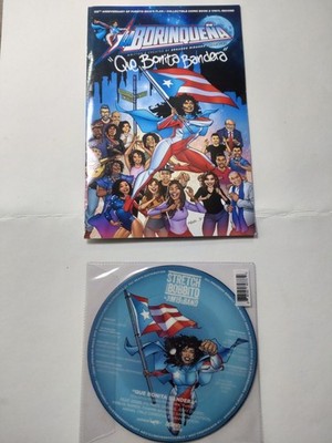 STRETCH & BOBBITO + THE M19S BAND Que Bonita Bandera 7'' Picture Disc/Comic Book