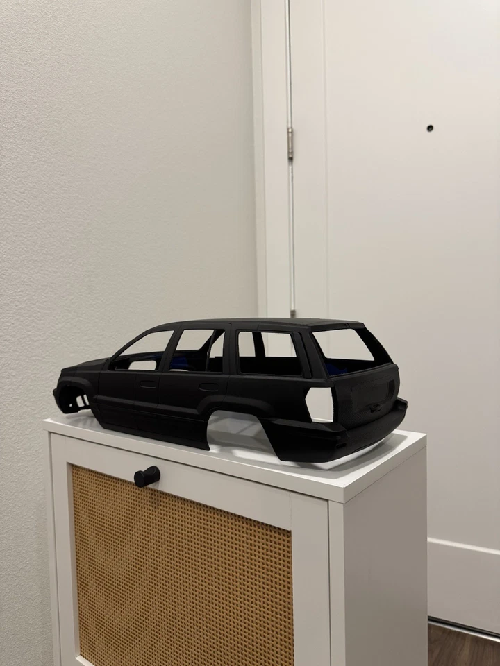 Jeep Grand Cherokee WJ RC Car Body For Crawler TRX4 SCX10 VS410 1/10 1/24 - Image 2 of 4