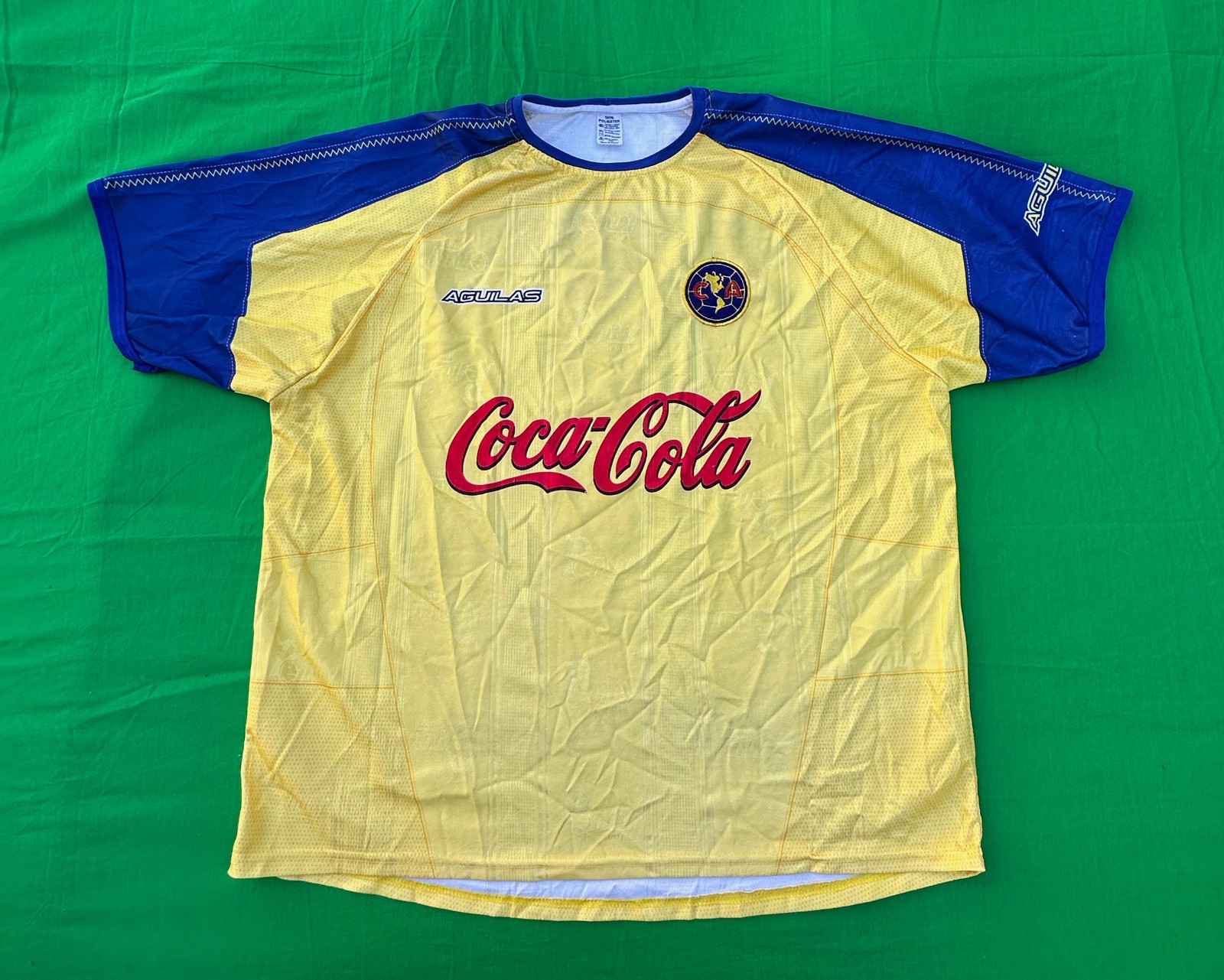 Vintage Club America Aguilas Men's Jersey__PLS SEE PICTURES FOR SIZE.