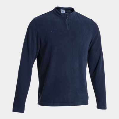 joma cervino fleece blau herren halber reißverschluss