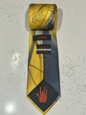 J. Garcia 100 Silk Abstract Landscape Watercolor Men's Tie Artist Proof No. 8