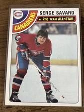 1978-79 Topps hockey #190 Serge Savard - Montreal Canadiens