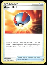 2020 Sword & Shield - Champion's Path Great Ball Uncommon #52