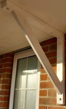 One Plastic Front Door Canopy. Porch. Gallow Bracket(any size).
