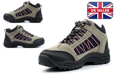 Damen Wanderschuhe Damen Wanderschuhe Trekkingstiefel Stiefeletten Größe Schnürung