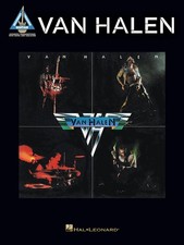 Van Halen Classic Album Guitar Tab Sheet Music Lyrics Hard Rock Songs Book