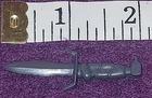 Vtg TMNT Bebop KNIFE dagger Teenage Mutant Ninja Turtle gray weapon accessory