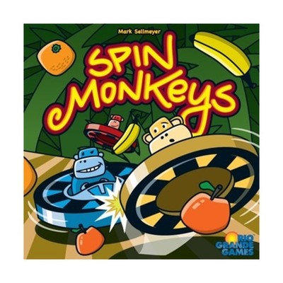 Rio Grande Boardgame Spin Monkeys Box VG+/EX