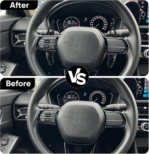 Extensiones de cambio de paleta compatibles con Honda Civic, Accord/CR-V - Se adapta a 11º... - Imagen 3 de 12