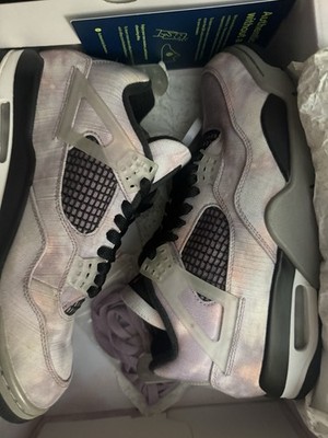 Jordan 4 Retro Zen Master Size 8.5 DH7138-506 Purple Pink Tie-Dye Men s Shoes OG