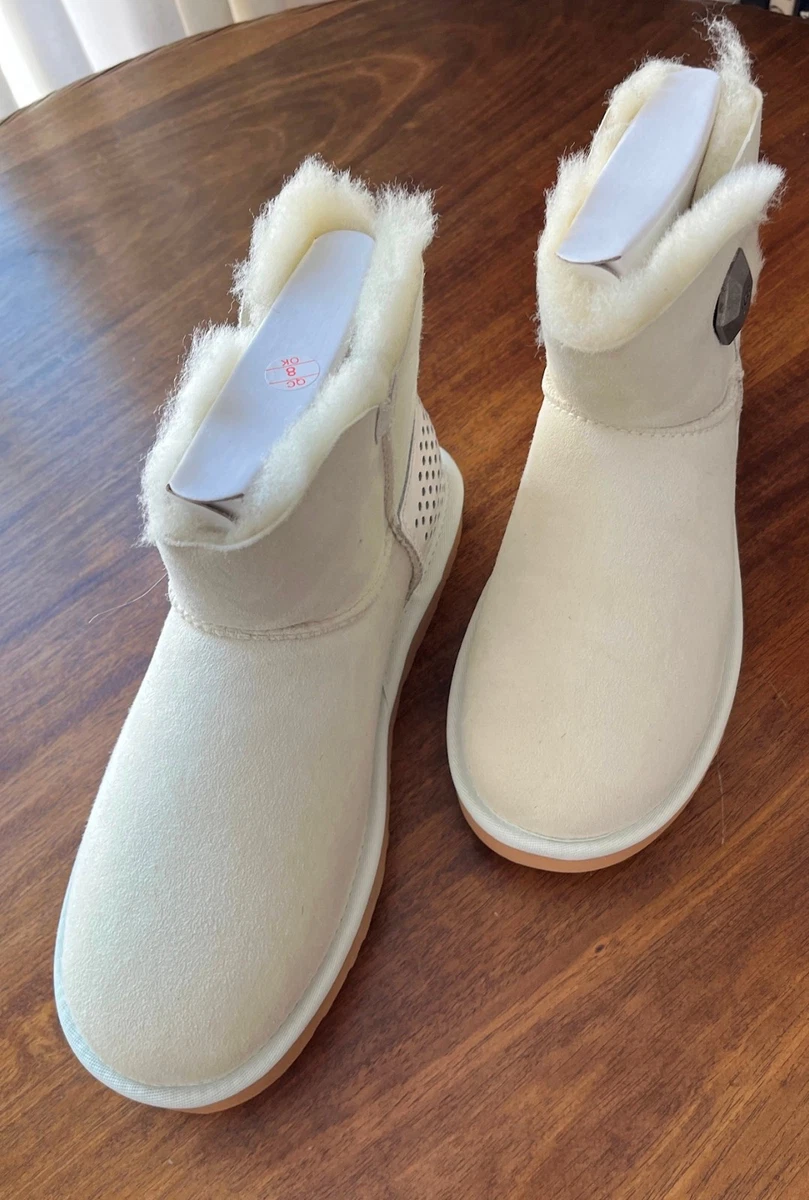UGG 冬季白色女靴| eBay
