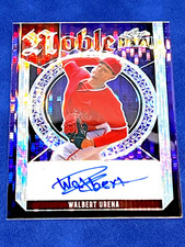 2023 Leaf Metal Noble Walbert Urena 3/4 Auto SSP Purple Pulsar LA Angels 102MPH