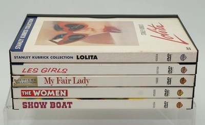 Classic Woman Role Movie DVD Lot of 5 Lolita Les Girls Show Boat My Fair Lady