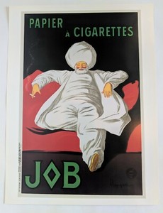 Lease For 5 Months French Print Poster Art Deco 1930 Sultan Smoking Cigarettes 24x18 Smoke Shop Discount Usa On Sale Cfia Or Cr