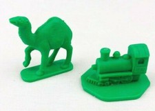 Vintage Tupperware Tuppertoys ABC Blocks Alphabet Figures Camel Train La