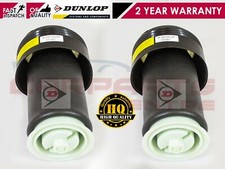 DUNLOP 2x REAR AIR SUSPENSION BAGS GENUINE LH/RH FOR BMW X5 E70 X6 E71 X5M X6M