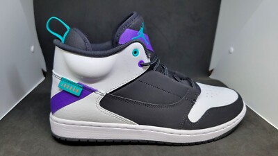 Air Jordan Fadeaway Basketball Shoes (AO1329 035) Black White Concord