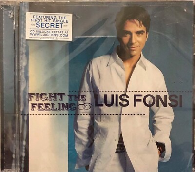 Luis Fonsi, Fight the Feeling by Luis Fonsi (CD, 2002) 11 Tracks (PROMO CD, NEW)