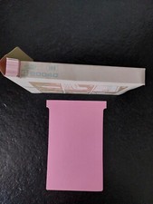 Paquet de 100 fiches T pour planning, Indice 4, Rose, 2004008 VALREX , NOBO