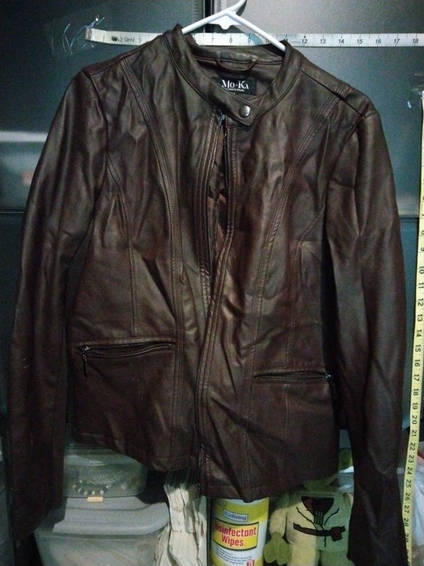 Mo-Ka , Leather Jacket, Size M