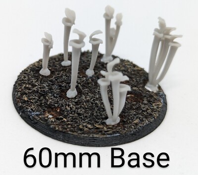 14x Tabletop Trompetenpilz Set 28/32mm für warhammer / bits / basing / modellbau