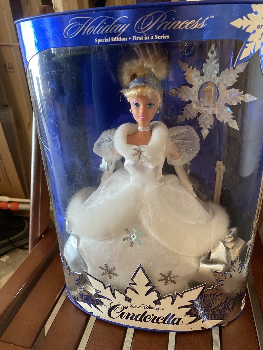 Cinderella Holiday Disney Princess Barbie Doll