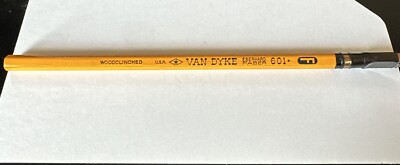 Vintage Eberhard Faber Van Dyke Pencil 601 F Woodclinched