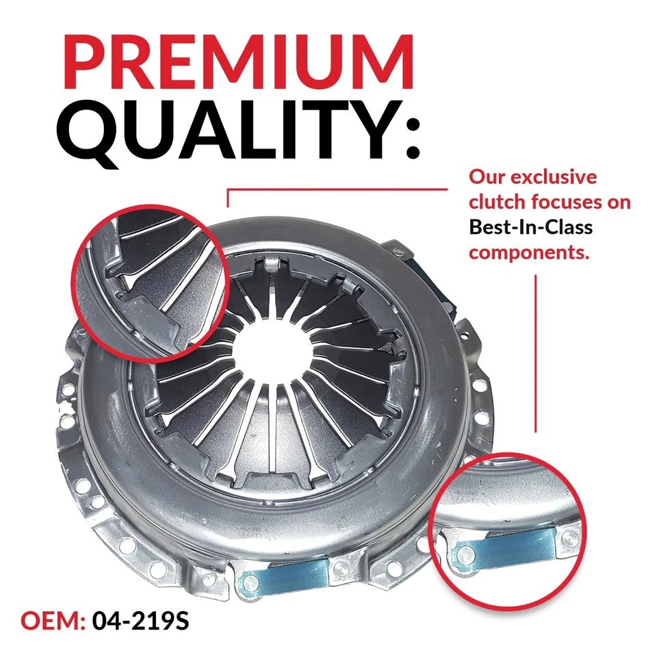 A-E Clutch With Slave Kit fits GMC Canyon Colorado I-280 I-290 04-12 2.8L 2.9L - Image 2 of 4