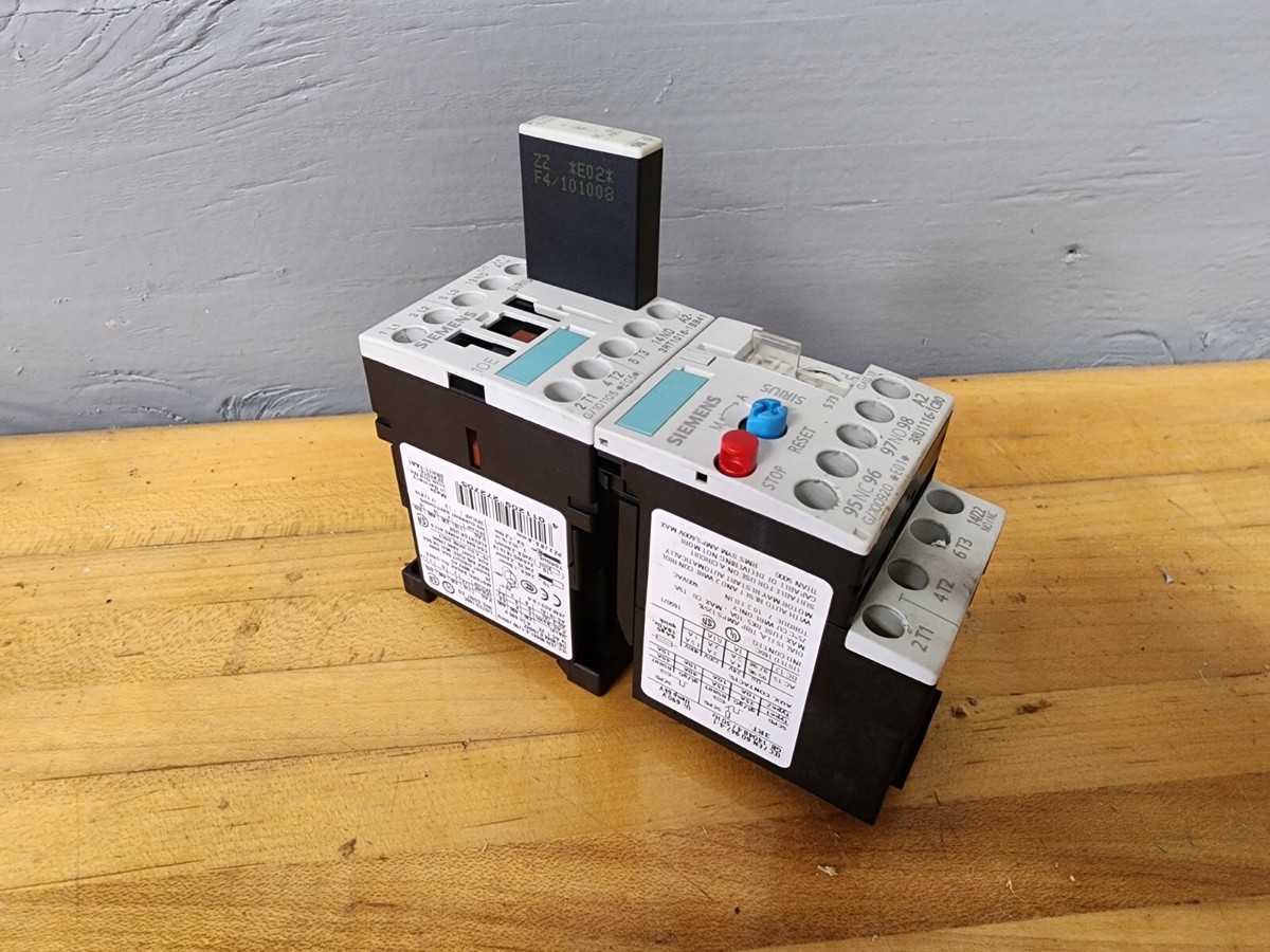 Siemens Contactor 3ZX1012-0RH11-1AA1 with Overload Relay 3ZX1012