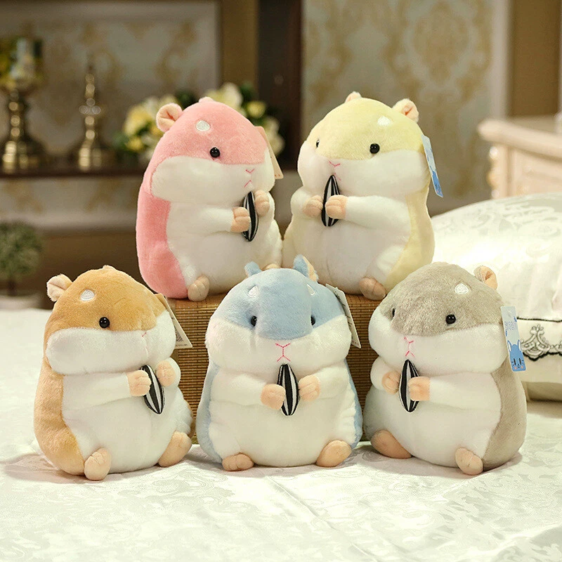 Jumbo Adorable Kawaii Fluffy Hamster Soft Plush Toy Doll Cute