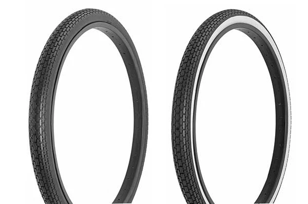 F & R CO F&R Bicycle Tire 24" X 1-3/4" Bicycle Tire FITS S7 RIMS Small Brick Style Tread