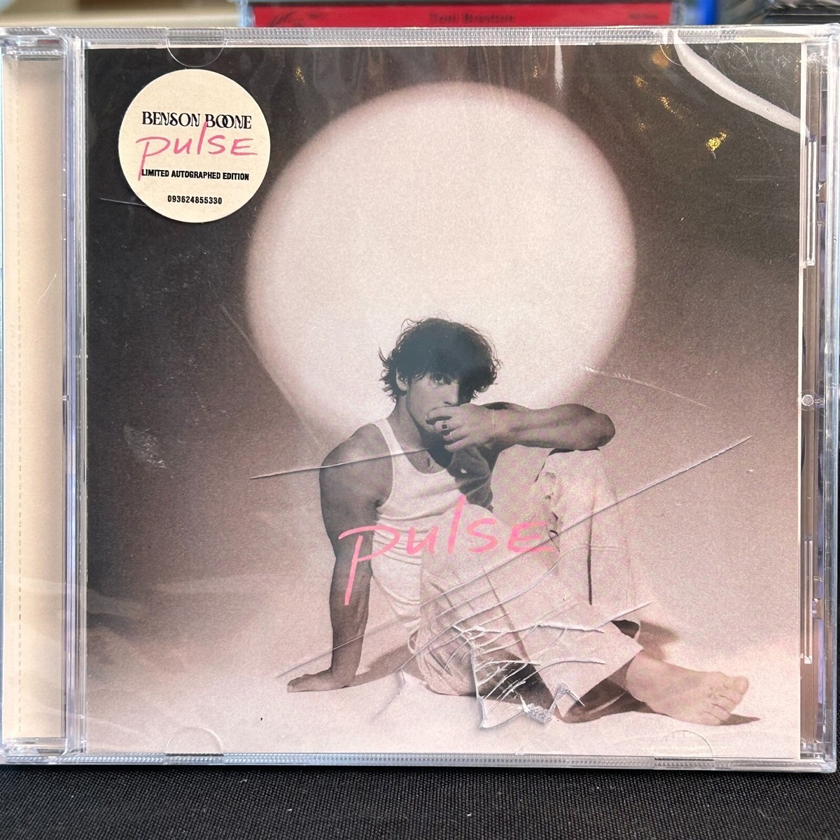 BENSON BOONE Pulse 直筆サイン BENSON BOONE Pop Singer SIGNED 'Pulse' CD 'In The Stars