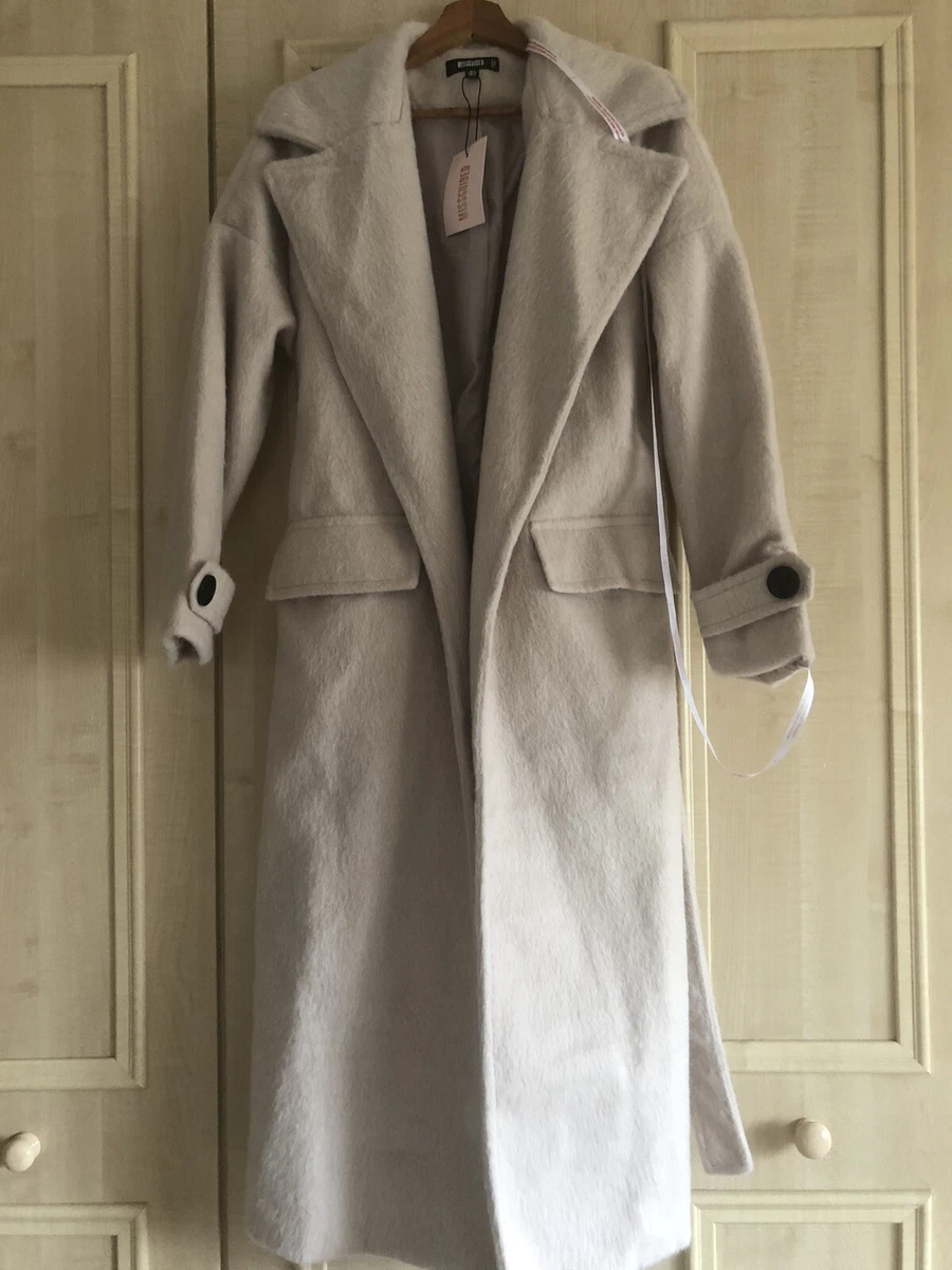 Cream coat clearance long