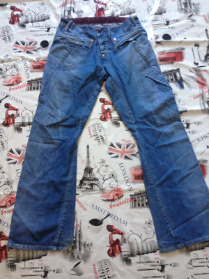 LEVI'S JEANS MODELLO INGINEERED HIP HOP TASCHE A GAMBA LARGA | eBay