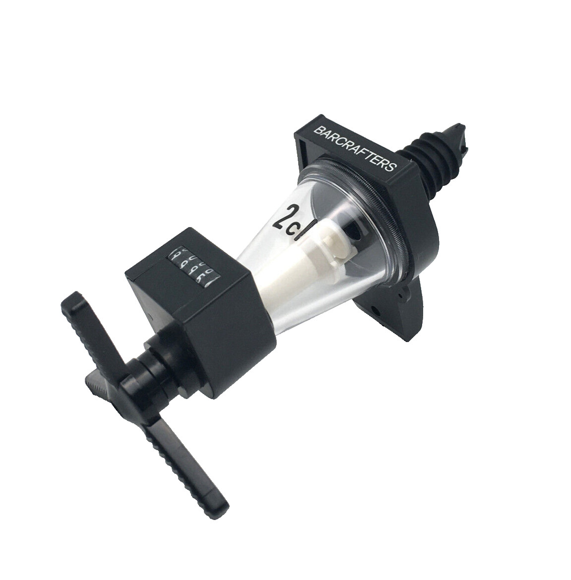 Spirituosen Dosierer GASTRO Schnapsspender Dosiergerät 2 cl mit Zählwerk Whisky