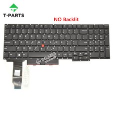 5M10V16998 New for Lenovo Thinkpad E15 Gen 1 US Keyboard NO Backlit Small Enter