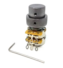 Brio Concentric Stacked Knobs for Jazz Bass (POT NOT INCLUDED)