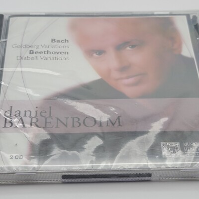 Daniel Barenboim Bach Goldberg Beethoven Variations Diabelli Variations 2-CD