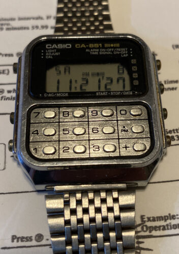 casio ca 851