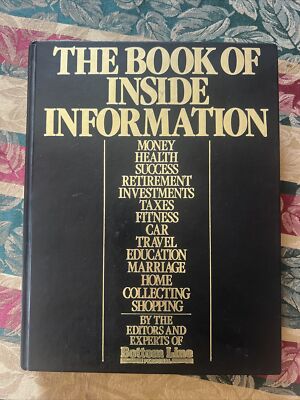 The Book of Inside Information by Experts Staff Bottom Line Personal (Hardcover)