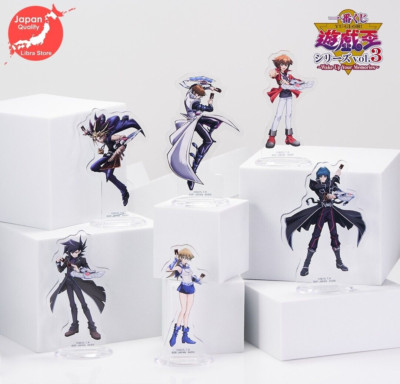 Selten Yu-Gi-Oh Wake auf Ihren Andenken Kuji Acryl Ständer Set Mit 6 Aus Japan