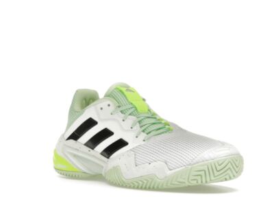 adidas Barricade 13 Low White Semi Green Spark - IG3114 | eBay