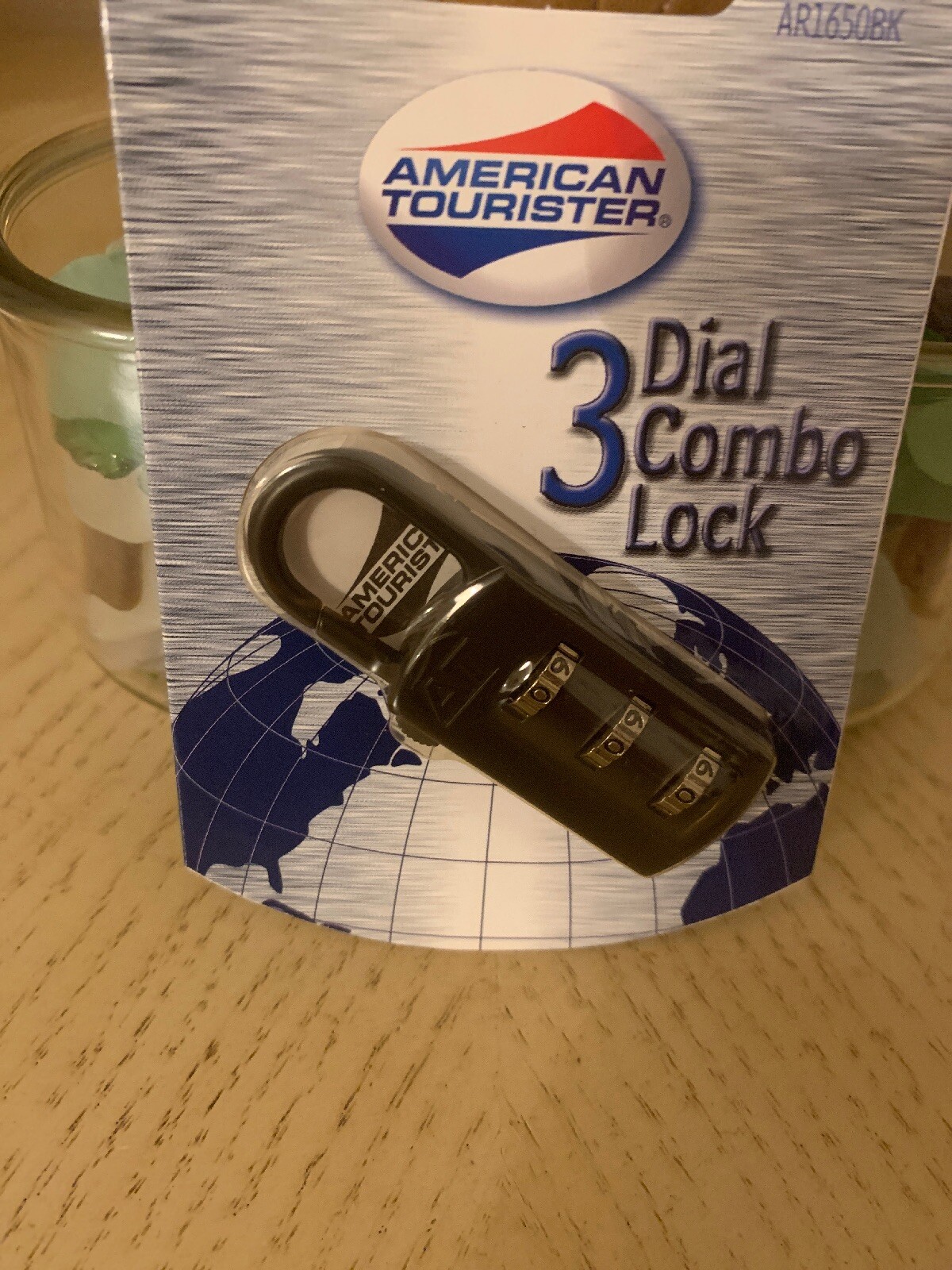 PACKAGE American Tourister 3 Dial Combo Luggage Combination LockNew