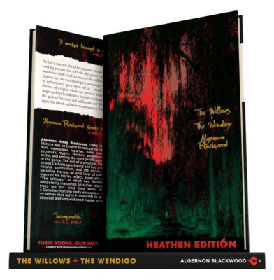 The Willows + The Wendigo by Algernon Blackwood (Heathen Edition) Hardcover