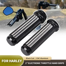 1" Electronic Hand Grips For Harley Electra Street Glide Softail Ultra Limited
