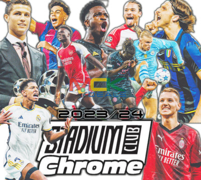 2023-24 Topps Stadium Club Chrome UEFA Champions League Soccer Pick Your Cards