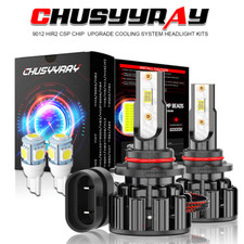 For Dodge Charger 2012-2024 - 9012/HIR2 LED Headlight Bulb High/Low Beam 6000K