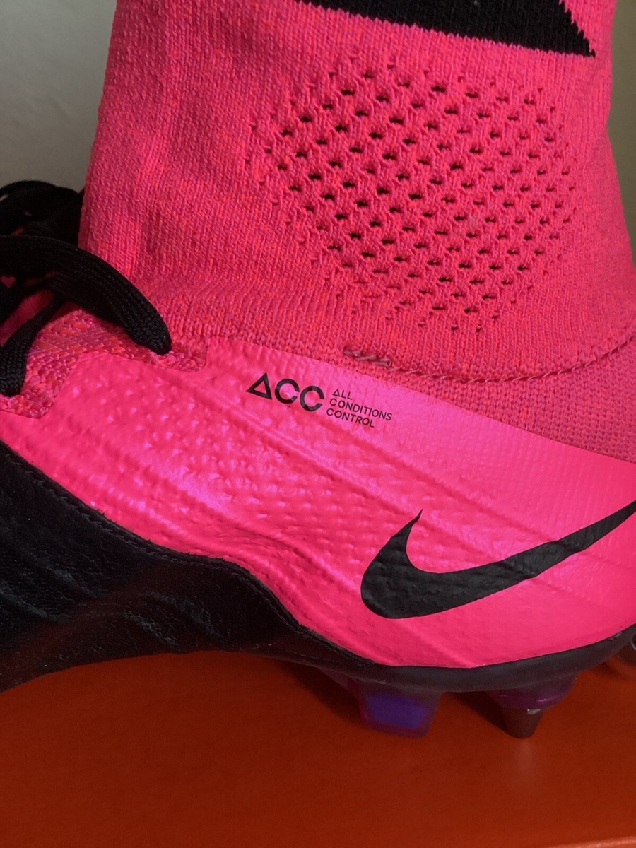 Nike Superfly サッカーシューズ ブラック/ピンク Nike Mercurial Superfly FG Leather Black Pink ACC Soccer