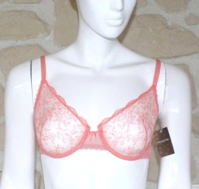 soutien-gorge corail neuf taille 90 C de marque Vanity Fair étiqueté à 46,90€ - Photo 1/3