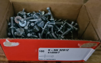 Hilti 500 Stück  Betonnagel X-NK 32S12  Betonnägel f. Hili Bolzenschußgerät